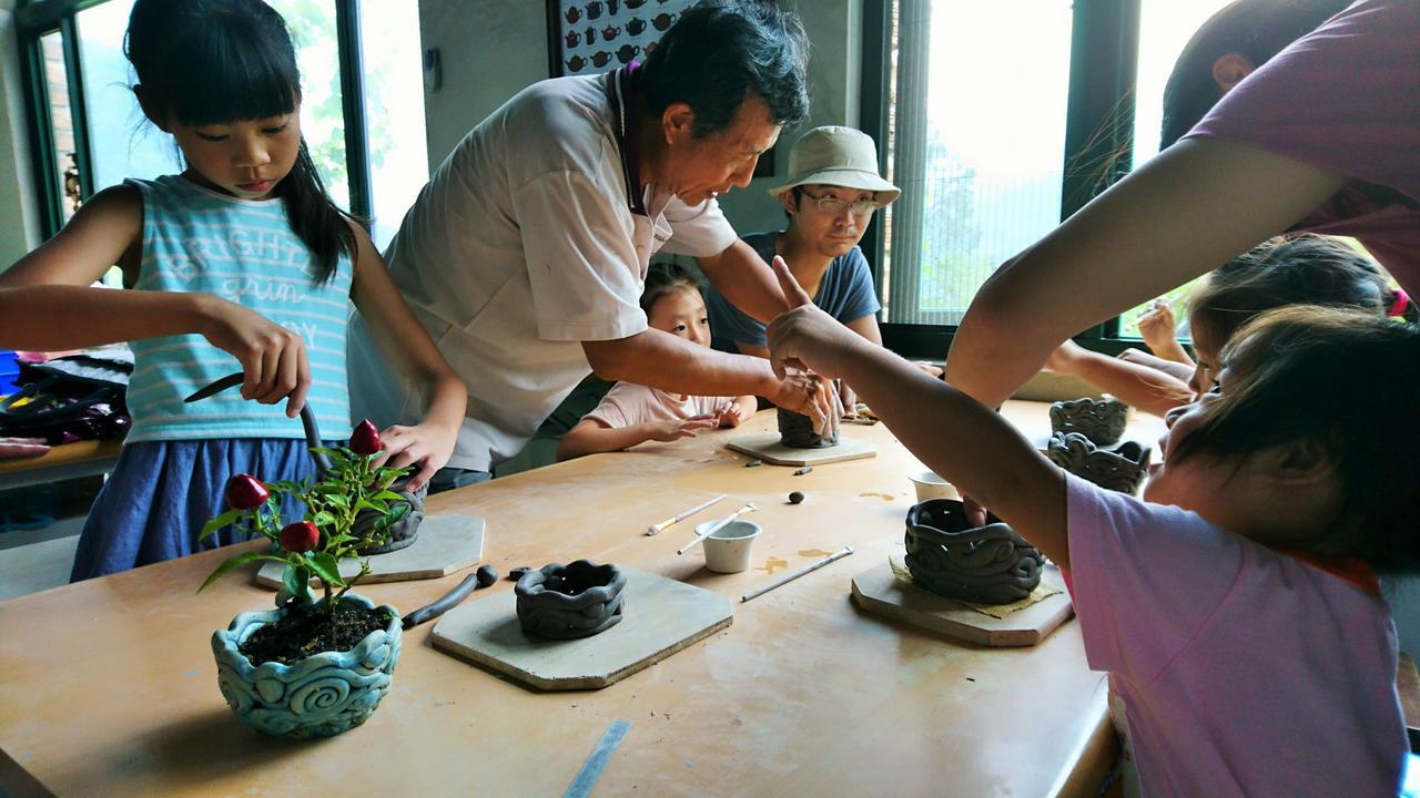 Yanzitao Pottery Coffee B&B Nanzhuang Eksteriør billede